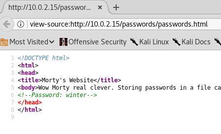 passwords.html source