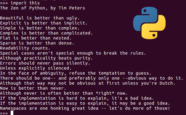 zen of python